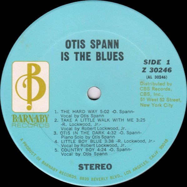 Otis Spann : Otis Spann Is The Blues (LP, Album, RE)