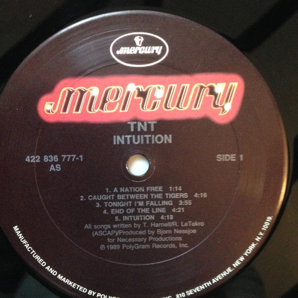 TNT (15) : Intuition (LP, Album)