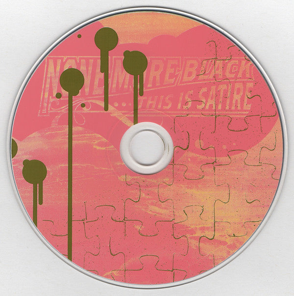 None More Black : This Is Satire (CD, Album)