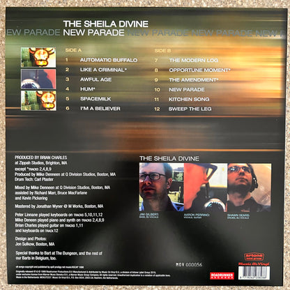 The Sheila Divine : New Parade (LP, Album, Ltd, Num, RE, "Bl)