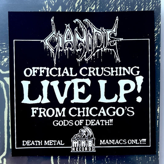 Cianide : Reggies Chicago - July 21, 2017 (LP, Album)