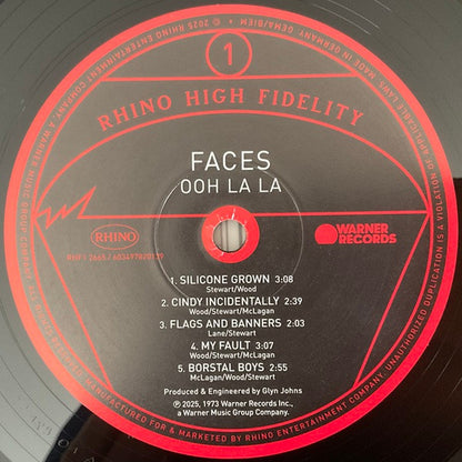 Faces (3) : Ooh La La (LP, Album, Ltd, Num, RE, 180)