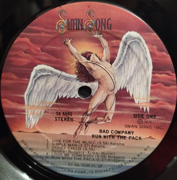 Bad Company (3) : Run With The Pack (LP, Album, SP-)