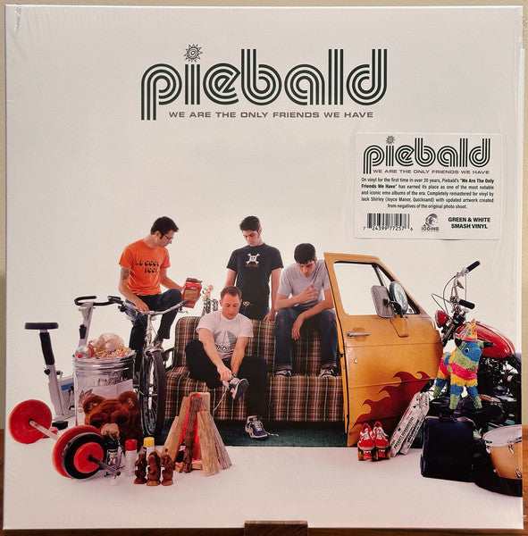 Piebald : We Are The Only Friends We Have (LP, Album, Ltd, RE, RM, Gre)