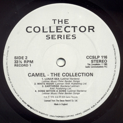 Camel : The Collection (2xLP, Comp)