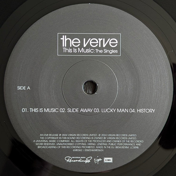 The Verve : This Is Music: The Singles (2xLP, Comp, RE)