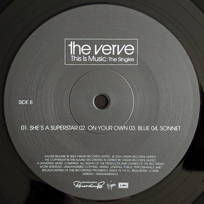 The Verve : This Is Music: The Singles (2xLP, Comp, RE)