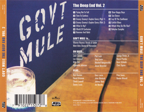 Gov't Mule : The Deep End Volume 2 (CD, Album, RE)