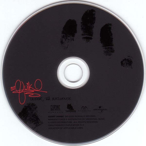 DJ Quik : Under Tha Influence (CD, Album)