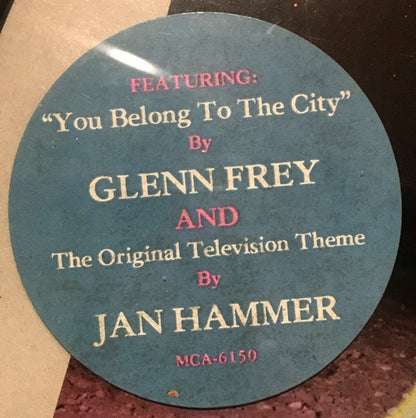 Various : Miami Vice - Music From The Television Series (LP, Comp, Club, CRC)