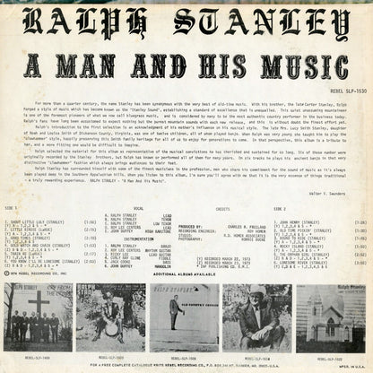 Ralph Stanley : A Man And His Music (LP, Album, Sma)