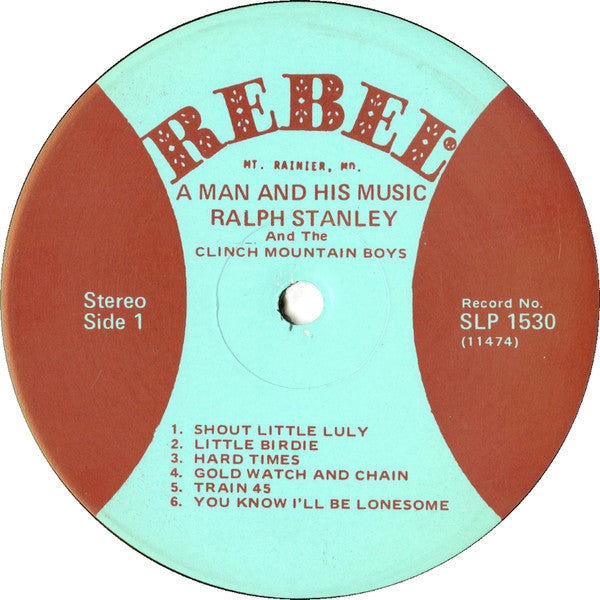 Ralph Stanley : A Man And His Music (LP, Album, Sma)
