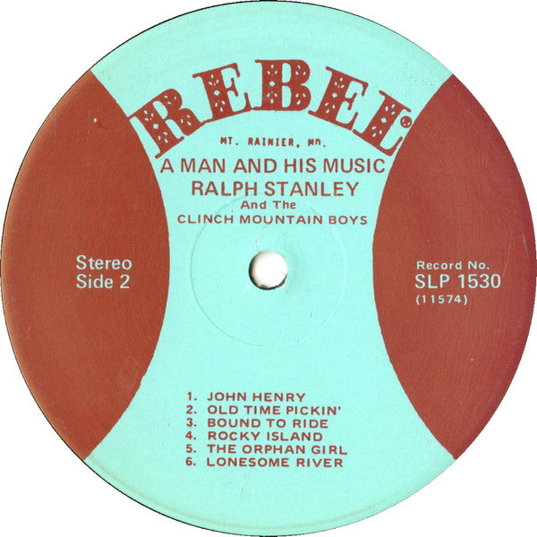 Ralph Stanley : A Man And His Music (LP, Album, Sma)