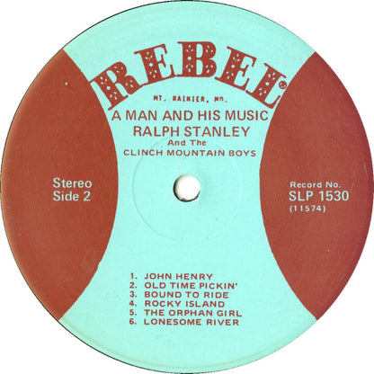 Ralph Stanley : A Man And His Music (LP, Album, Sma)