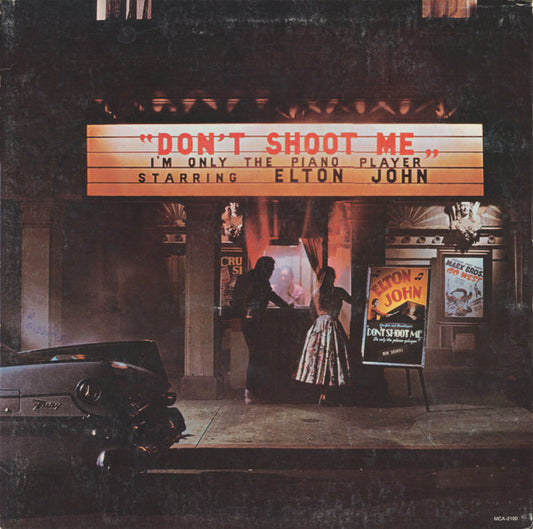 Elton John : Don't Shoot Me I'm Only The Piano Player (LP, Album, Club, RP, CRC)