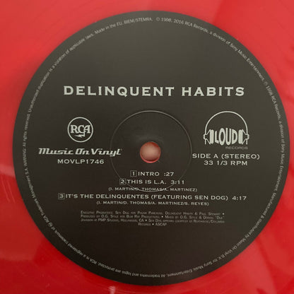 Delinquent Habits : Here Come The Horns (2xLP, Album, Ltd, Num, RE, Red)