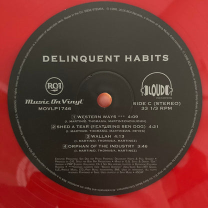 Delinquent Habits : Here Come The Horns (2xLP, Album, Ltd, Num, RE, Red)
