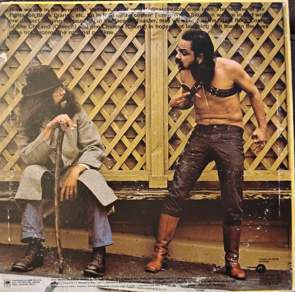Cheech & Chong : Cheech And Chong (LP, Album, Pit)