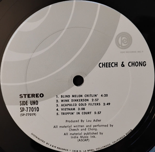 Cheech & Chong : Cheech And Chong (LP, Album, Pit)