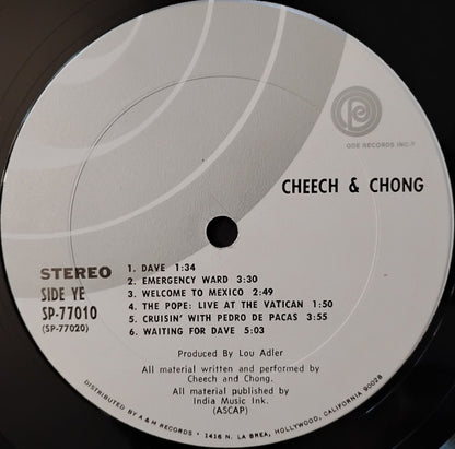 Cheech & Chong : Cheech And Chong (LP, Album, Pit)