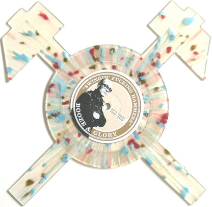 Booze & Glory / Harrington Saints : Crossed Hammer (5½", Shape, Cle)