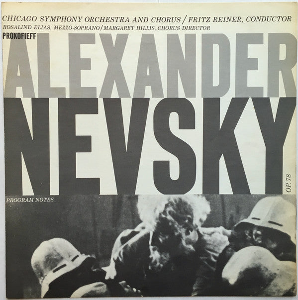 Prokofieff* / Reiner*, Chicago Symphony*, Rosalind Elias : Alexander Nevsky (LP, Album, Ind)