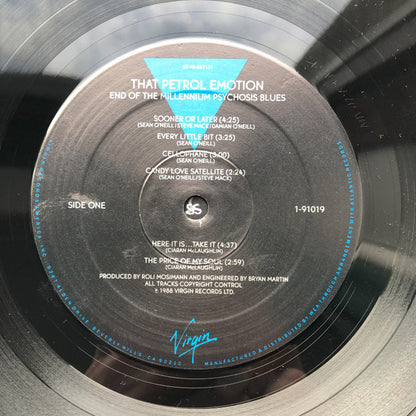 That Petrol Emotion : End Of The Millennium Psychosis Blues (LP, Album, Non)