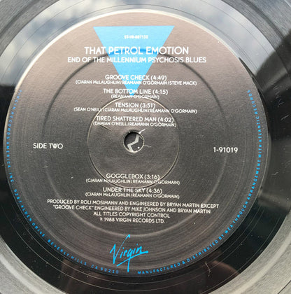 That Petrol Emotion : End Of The Millennium Psychosis Blues (LP, Album, Non)