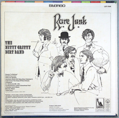 The Nitty Gritty Dirt Band* : Rare Junk (LP, Album, Pit)
