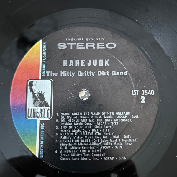 The Nitty Gritty Dirt Band* : Rare Junk (LP, Album, Pit)
