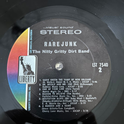The Nitty Gritty Dirt Band* : Rare Junk (LP, Album, Pit)