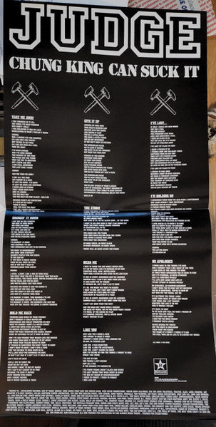 Judge : Chung King Can Suck It (LP, Album, RE, RM, RP, Oli)