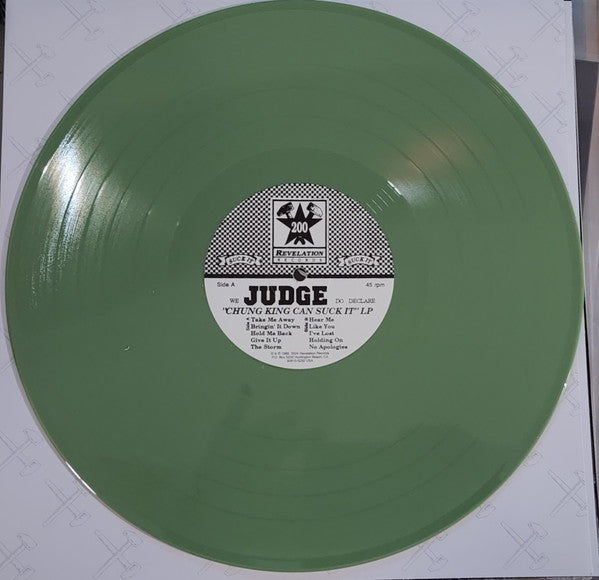 Judge : Chung King Can Suck It (LP, Album, RE, RM, RP, Oli)