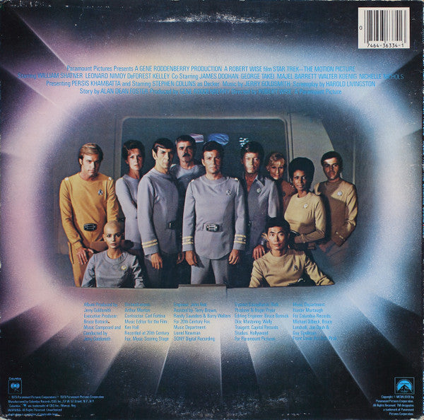 Jerry Goldsmith : Star Trek: The Motion Picture (LP, Album, Pit)
