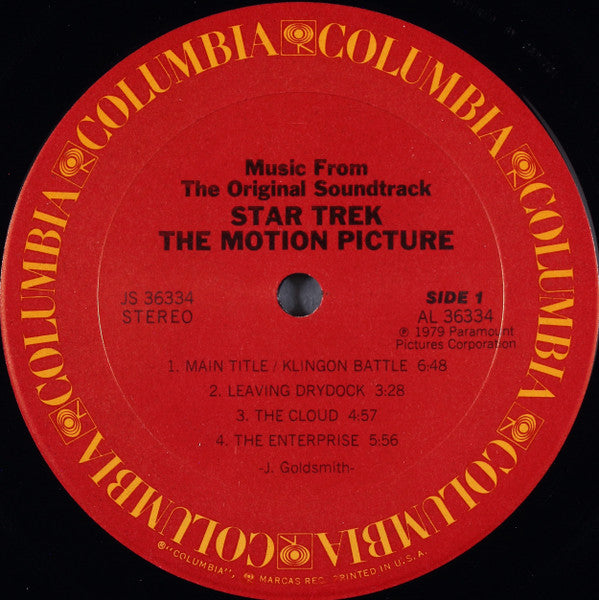 Jerry Goldsmith : Star Trek: The Motion Picture (LP, Album, Pit)