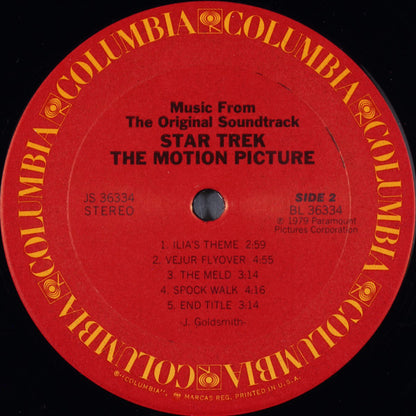 Jerry Goldsmith : Star Trek: The Motion Picture (LP, Album, Pit)