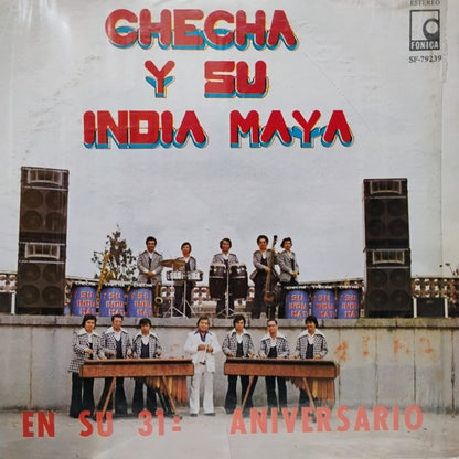 Checha Y Su India Maya* : La Boda De Jaime - En Su 31° Aniversario (LP, P/Mixed)