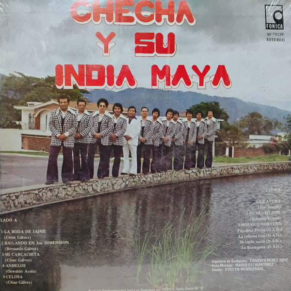 Checha Y Su India Maya* : La Boda De Jaime - En Su 31° Aniversario (LP, P/Mixed)
