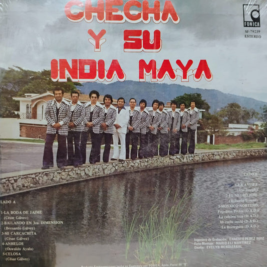 Checha Y Su India Maya* : La Boda De Jaime - En Su 31° Aniversario (LP, P/Mixed)