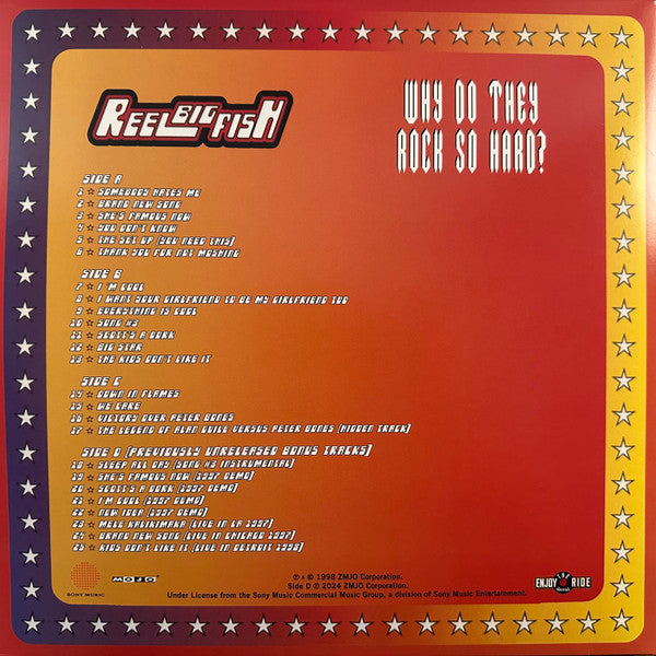 Reel Big Fish : Why Do They Rock So Hard? (2xLP, Album, Dlx, Ltd, RE, RM, Blu)