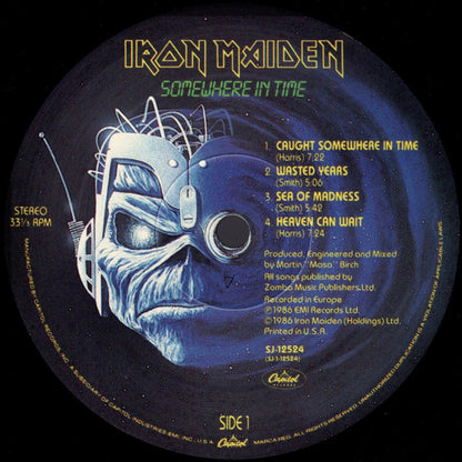 Iron Maiden : Somewhere In Time (LP, Album, All)