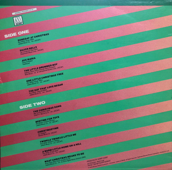 Stevie Wonder : Someday At Christmas (LP, Album, RE)