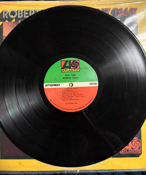 Roberta Flack : First Take (LP, Album, Club, Col)