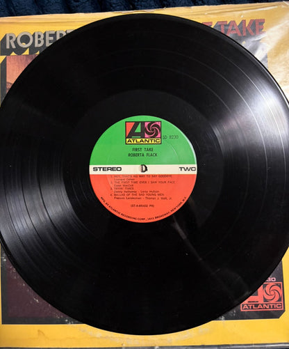 Roberta Flack : First Take (LP, Album, Club, Col)