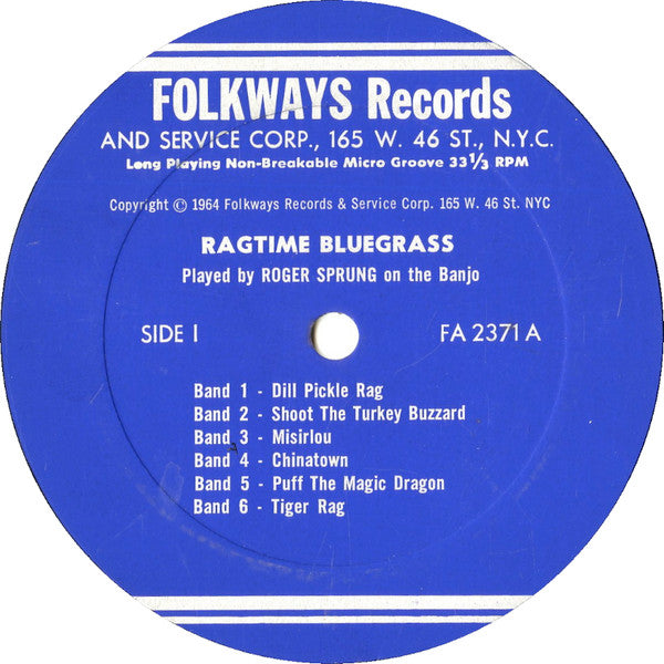 Roger Sprung : Progressive Ragtime Bluegrass 2 And Other Instrumentals (LP, Album)