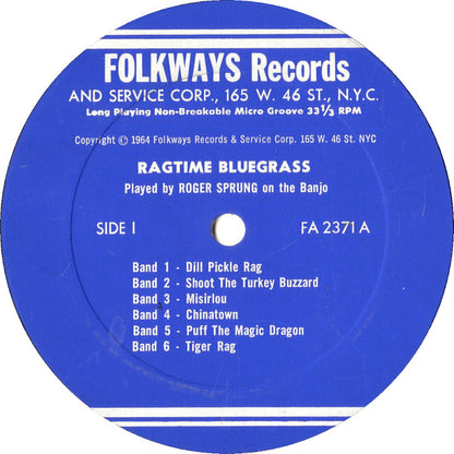 Roger Sprung : Progressive Ragtime Bluegrass 2 And Other Instrumentals (LP, Album)