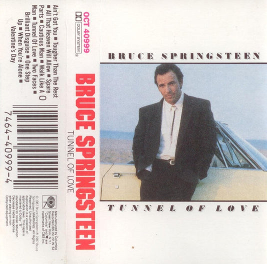 Bruce Springsteen : Tunnel Of Love (Cass, Album)