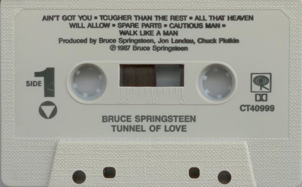 Bruce Springsteen : Tunnel Of Love (Cass, Album)