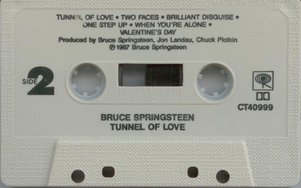 Bruce Springsteen : Tunnel Of Love (Cass, Album)
