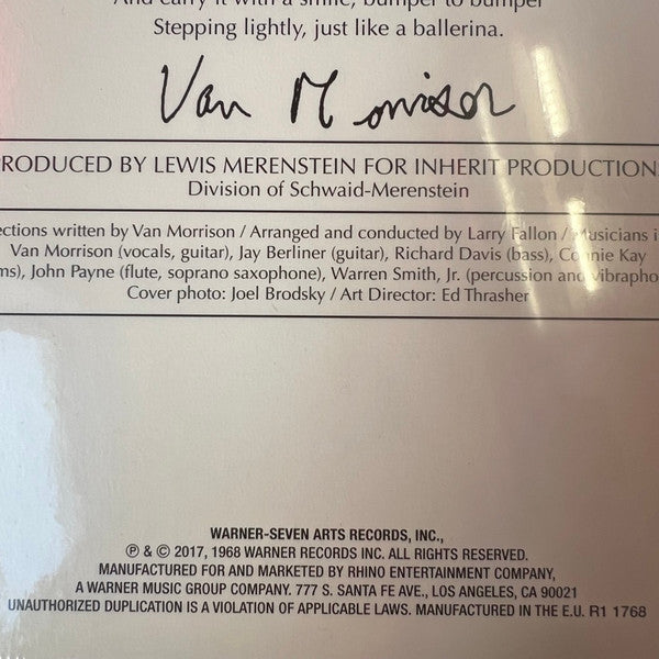 Van Morrison : Astral Weeks (LP, Album, RE, RM, 180)